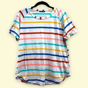 EUC Sweet Claire Striped Ringer Tee